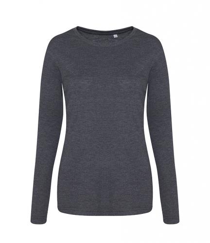 AWDis Girlie Long Sleeve Tri-Blend T-Shirt